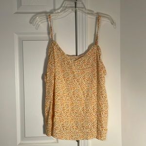 Floral tank top